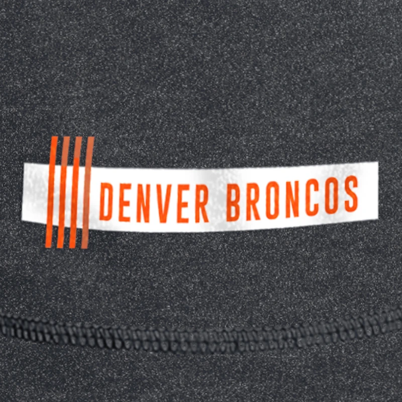 T-shirt New Era pour homme, bleu marine chiné, Denver Broncos 2024 NFL Training Camp