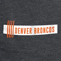 T-shirt New Era pour homme, bleu marine chiné, Denver Broncos 2024 NFL Training Camp