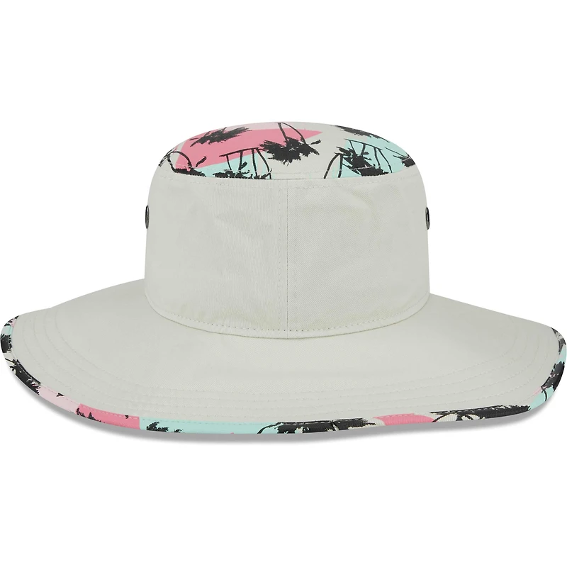 Men's New Era Khaki Denver Broncos Retro Beachin' Bucket Hat