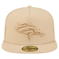 Casquette ajustée A-Frame 59FIFTY beige clair pour homme, coloris Pack, des Broncos de Denver