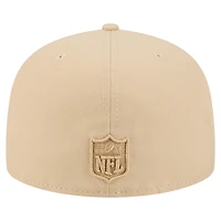 Casquette ajustée A-Frame 59FIFTY beige clair pour homme, coloris Pack, des Broncos de Denver