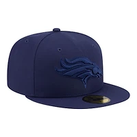 Men's New Era  Navy Denver Broncos Color Pack 59FIFTY Fitted Hat