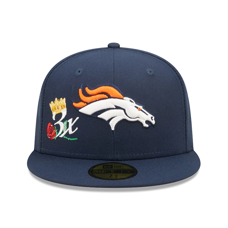 NWE BRONC MARINE NFL COURONNE CHAMPS 59FIFTY HATMENHIC