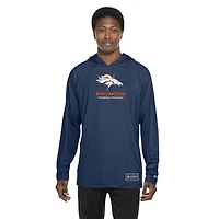 Men's New Era  Navy Denver Broncos Functional Fandom Hoodie