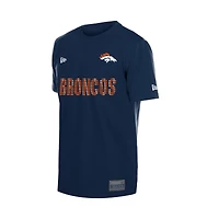 Men's New Era  Navy Denver Broncos Match T-Shirt