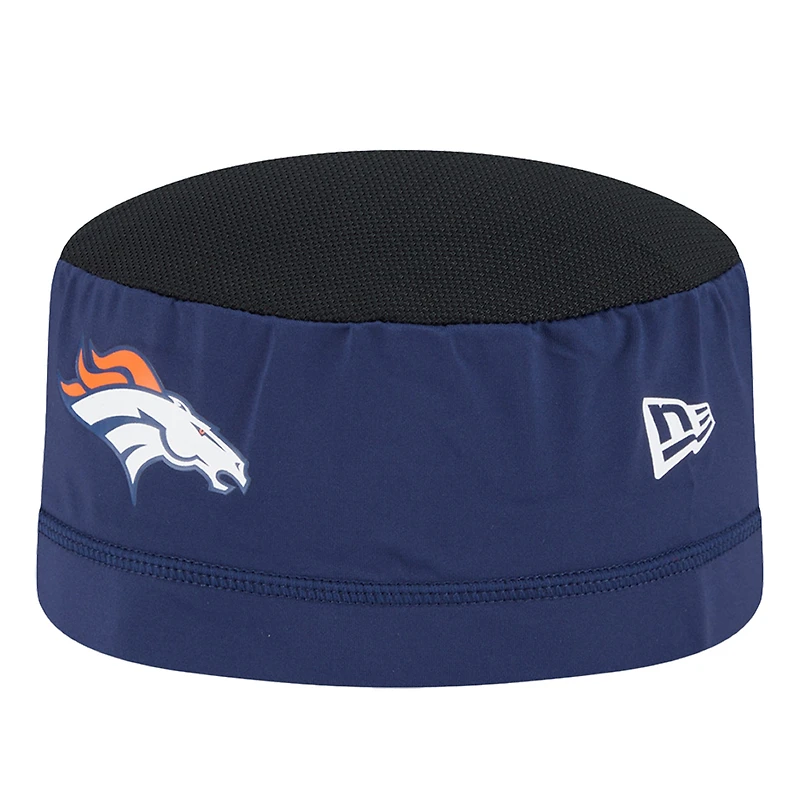Casquette officielle du camp d'entraînement NFL des Denver Broncos de New Era pour homme, bleu marine