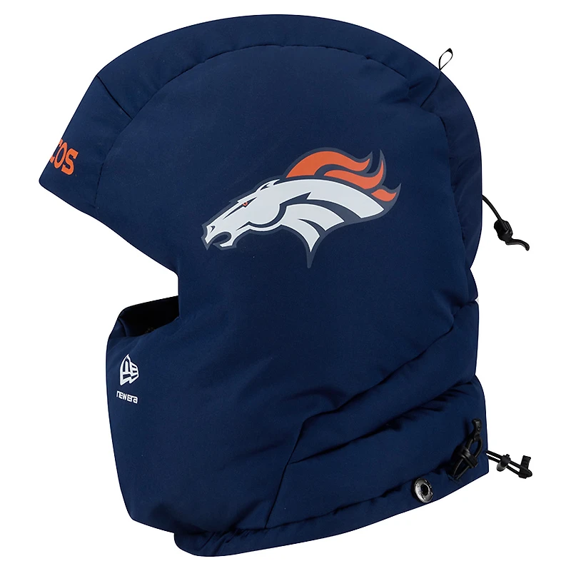 Men's New Era Navy Denver Broncos Puffer Balaclava