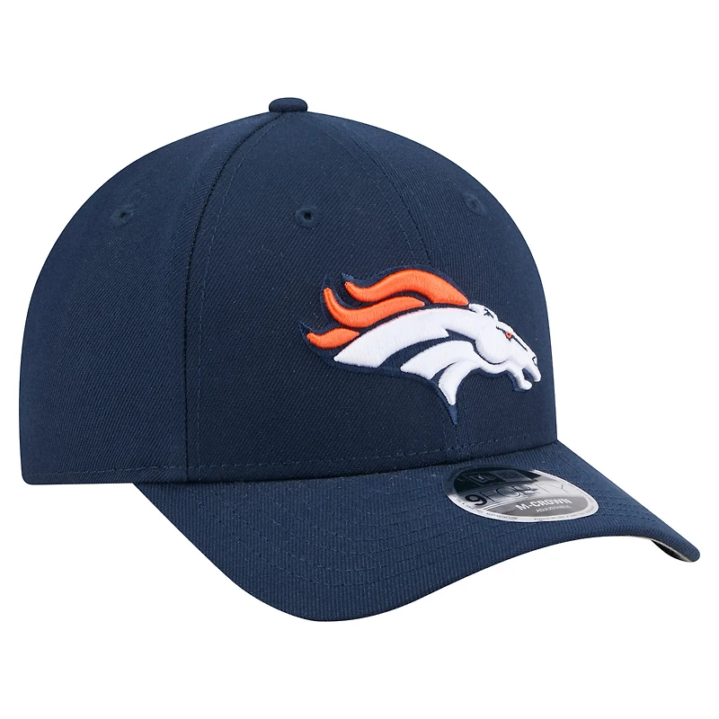 Casquette ajustable 9FORTY M-Crown bleu marine pour homme, collection Team New Era des Denver Broncos
