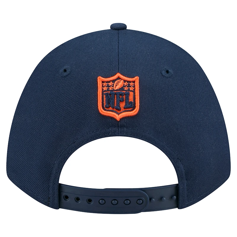 Casquette ajustable 9FORTY M-Crown bleu marine pour homme, collection Team New Era des Denver Broncos