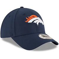 Casquette ajustable The League 9FORTY des Broncos de Denver New Era pour homme, bleu marine