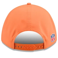 Casquette ajustable M-Crown 9FORTY orange Denver Broncos 2025 pour homme New Era