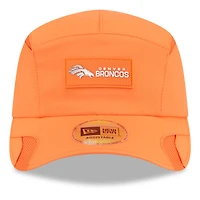 Casquette ajustable Sideline Runner orange Denver Broncos 2025 pour homme New Era