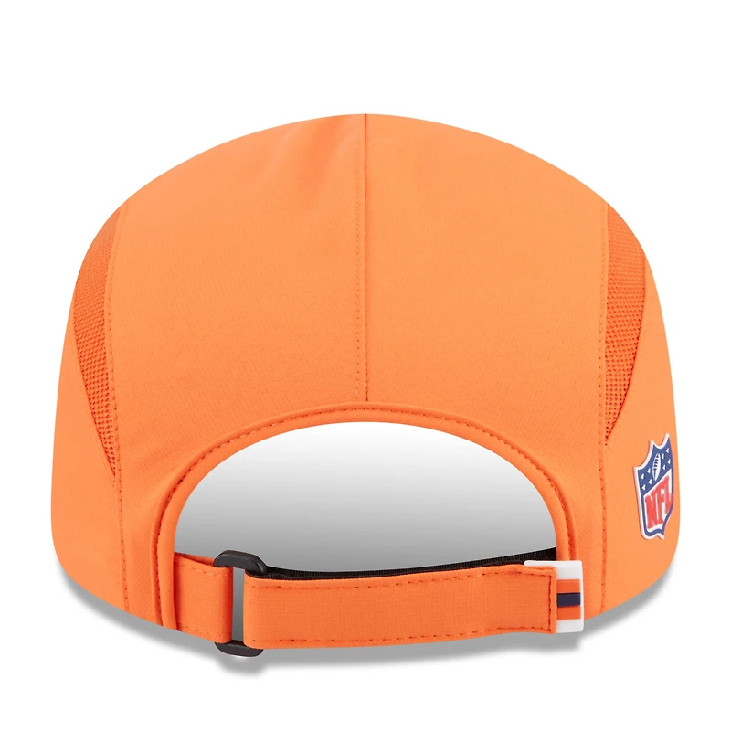Casquette ajustable Sideline Runner orange Denver Broncos 2025 pour homme New Era