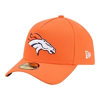 Casquette ajustée New Era A-Frame 59FORTY orange Denver Broncos pour homme