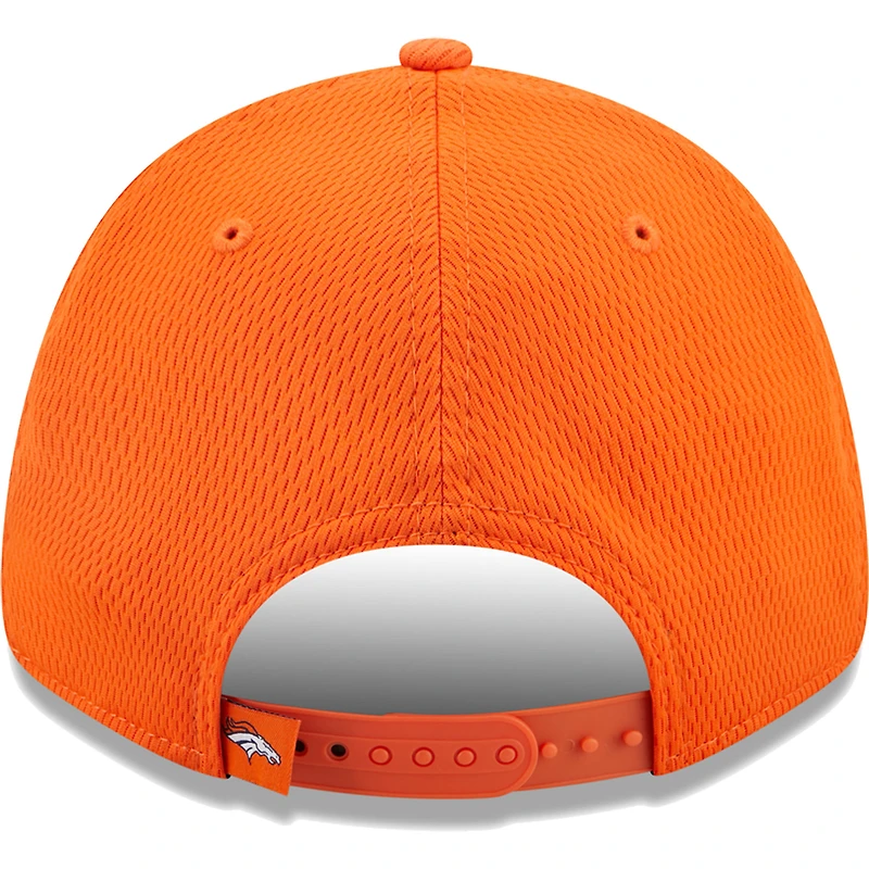 Men's New Era Orange Denver Broncos A-Frame - 9FORTY Snapback Hat