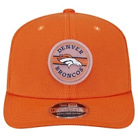 Casquette ajustable extensible à boutons-pression 9SEVENTY Adventure Patched orange Denver Broncos New Era pour homme