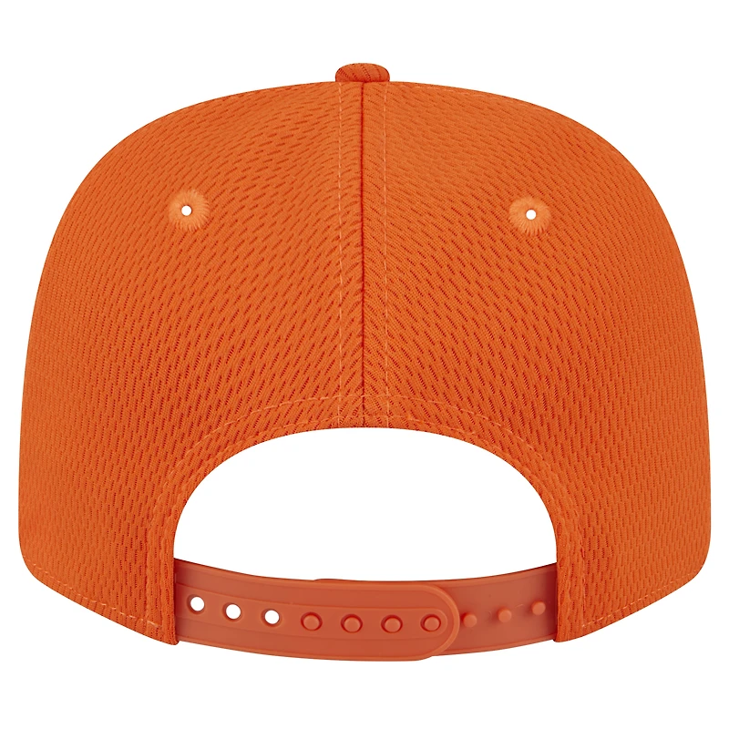 Casquette ajustable extensible à boutons-pression 9SEVENTY Adventure Patched orange Denver Broncos New Era pour homme