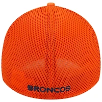 Men's New Era Orange Denver Broncos Basic 39THIRTY Flex Hat