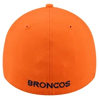 Men's New Era  Royal Denver Broncos Core Team 39THIRTY Flex Hat