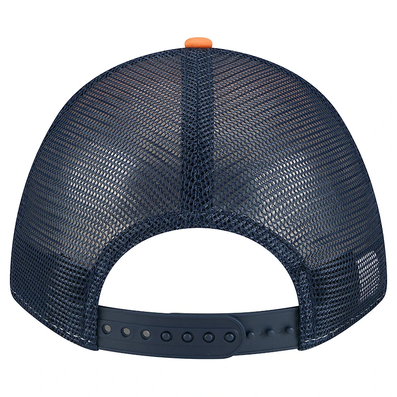 Casquette ajustable A-Frame 9FORTY orange New Era pour homme des Broncos de Denver