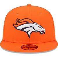 Casquette ajustée 59FIFTY principale orange des Denver Broncos New Era pour hommes
