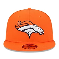Men's New Era Orange Denver Broncos Main 59FIFTY Fitted Hat