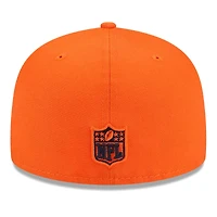 Men's New Era Orange Denver Broncos Main 59FIFTY Fitted Hat