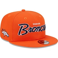 Casquette Snapback 9FIFTY Royal Denver Broncos New Era pour homme