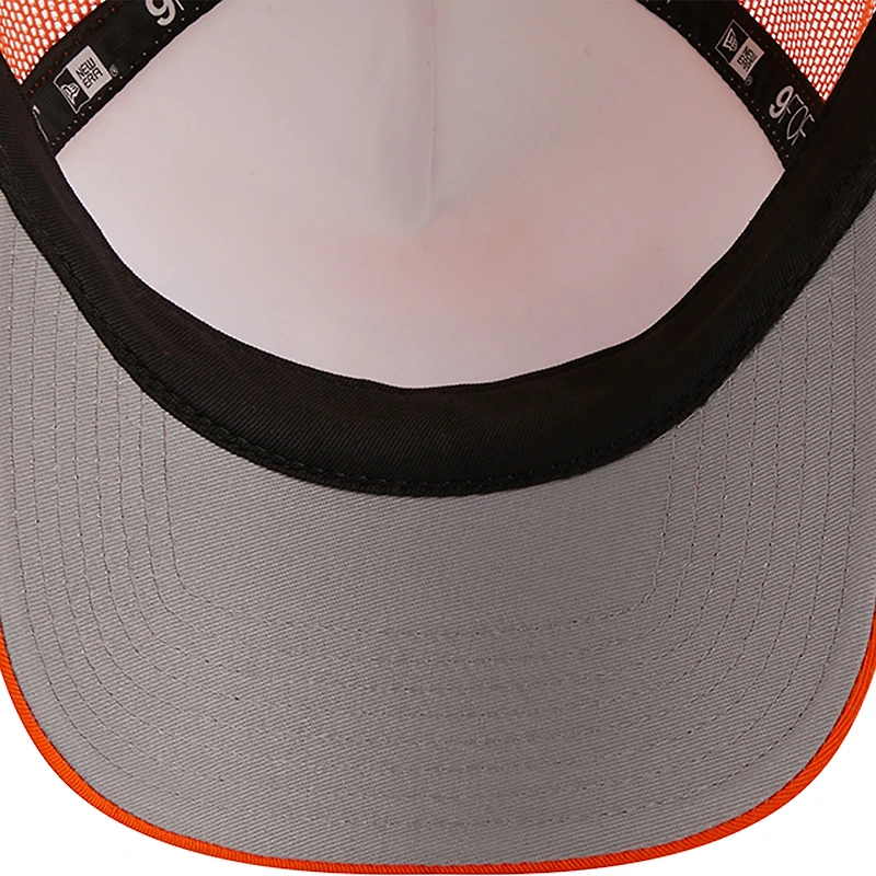 NWC BRONC ORNGE NWC FW23 NFL HOMME STACKER 940 TRUCKER HATMENSTC