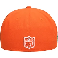 Men's New Era Orange Denver Broncos Super Bowl XXXIII Citrus Pop 59FIFTY Fitted Hat