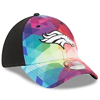 Casquette New Era rose Denver Broncos 2023 NFL Crucial Catch 39THIRTY Flex pour homme