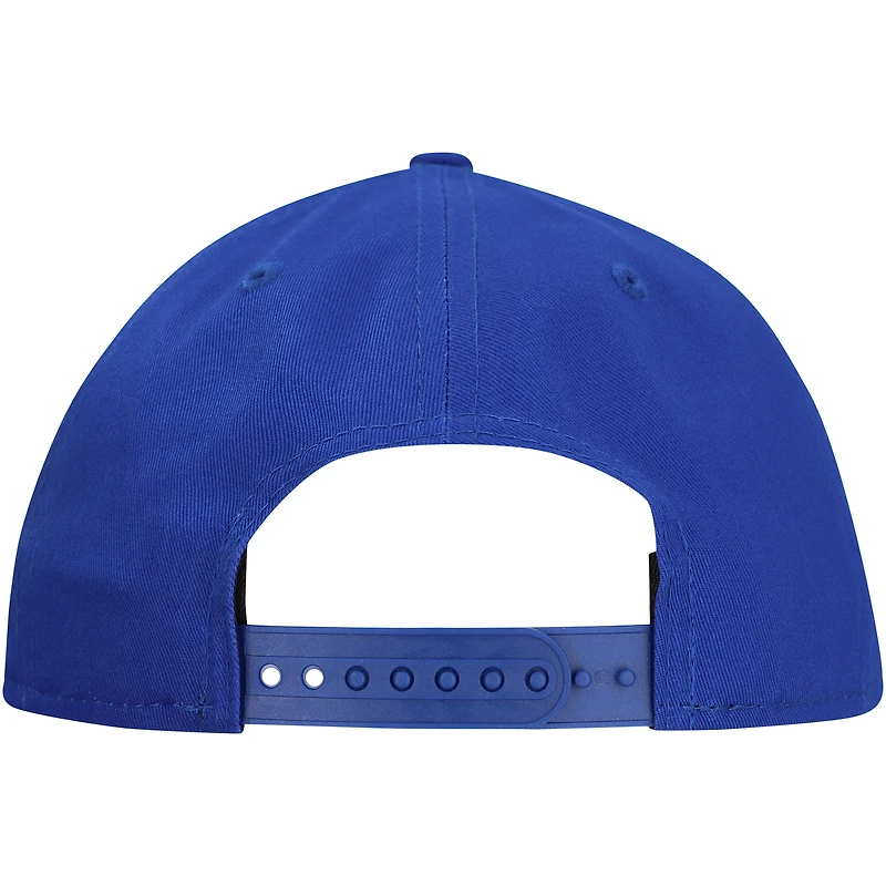 Casquette à visière plate 9FIFTY à profil bas pour homme New Era Royal Denver Broncos