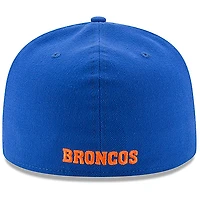 Casquette ajustée 59FIFTY Royal Denver Broncos Omaha pour homme de New Era
