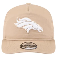 Casquette ajustable 19TWENTY pour homme New Era Tan Denver Broncos
