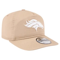 Casquette ajustable 19TWENTY pour homme New Era Tan Denver Broncos