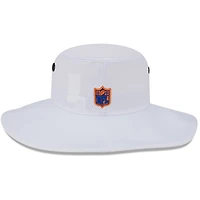 Chapeau bob Panama New Era Denver Broncos 2023 NFL Training Camp Throwback pour homme, blanc