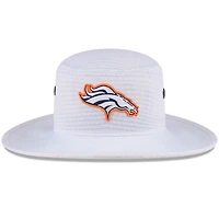 Bob New Era blanc Denver Broncos 2024 NFL Training Camp Panama pour homme