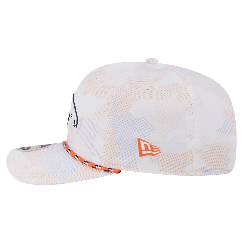 Men's New Era  White Denver Broncos Camo Rope 9SEVENTY Adjustable Hat