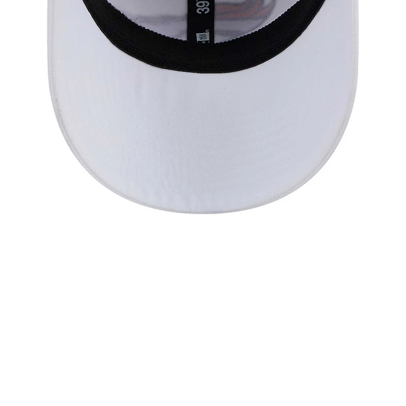 Casquette flexible principale 39THIRTY des Denver Broncos New Era pour hommes, blanche