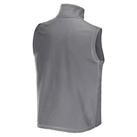 Men's NFL x Darius Rucker Collection by Fanatics Gray Denver Broncos Polar Fleece Full-Zip Vest