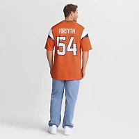 Men's Nike Alex Forsyth  Orange Denver Broncos Team Game Jersey