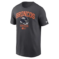 T-shirt Nike Anthracite Denver Broncos Essential pour homme