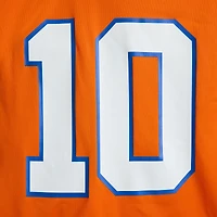 Men's Nike Bo Nix Orange Denver Broncos Mile High Collection 1977 Throwback Player Game Jersey