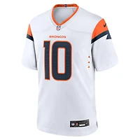 Men's Nike Bo Nix  White Denver Broncos Game Jersey