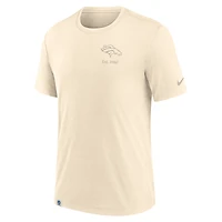 T-shirt Nike crème Denver Broncos Glory Tri-Blend pour homme