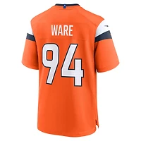 Men's Nike DeMarcus Ware  Orange Denver Broncos Team Retired Game Jersey