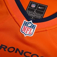 Men's Nike Jahdae Barron  Orange Denver Broncos Team Game Jersey