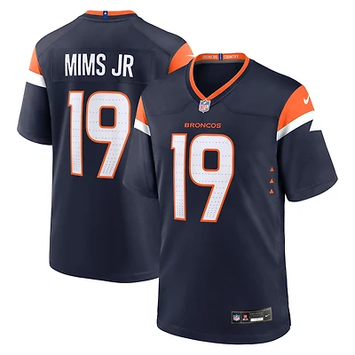 Men's Nike Marvin Mims Jr  Orange Denver Broncos Team Game Jersey