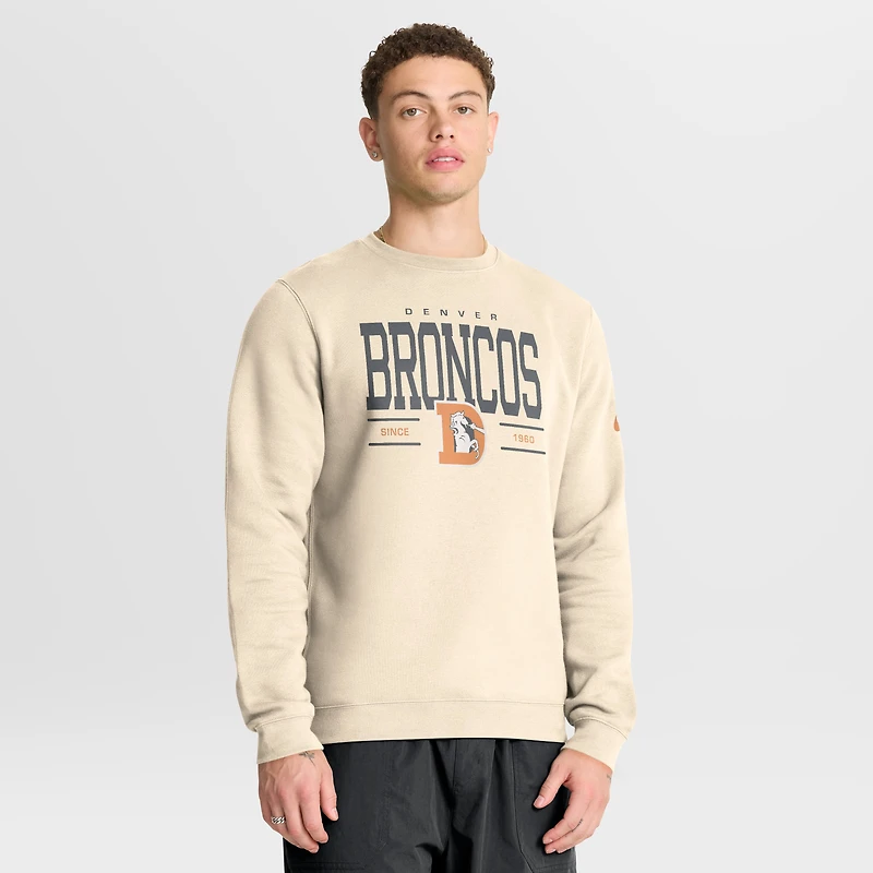 Men's Nike Natural Denver Broncos Always Reppin' Club Sweatshirt