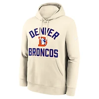 Men's Nike Natural Denver Broncos Club Hoodie